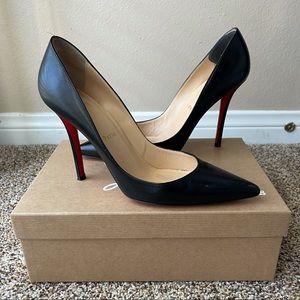 Black Christian Louboutin heels